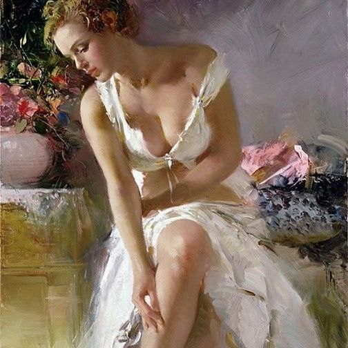 پکیج آموزش نقاشی فیگور  با تکنیک رنگ روغن